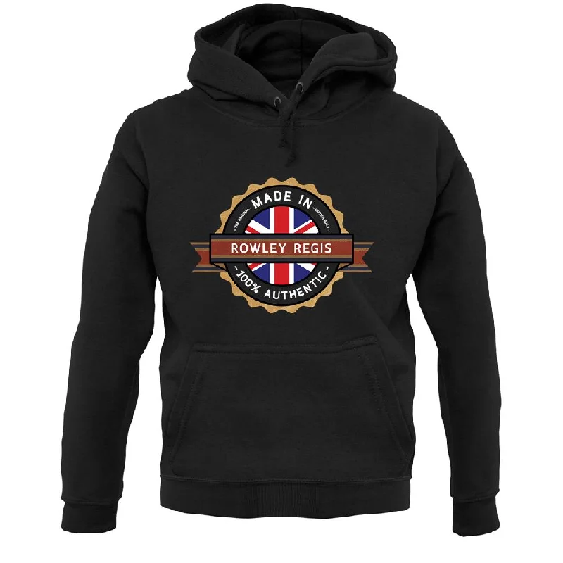 Made In Rowley Regis 100% Authentic Unisex Hoodie Hoodie with Illustration Artistic Creative