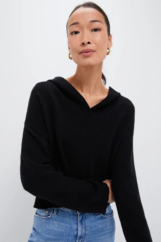 Noir Zarah Hoodie Hoodie with Crew Neck Simple Timeless
