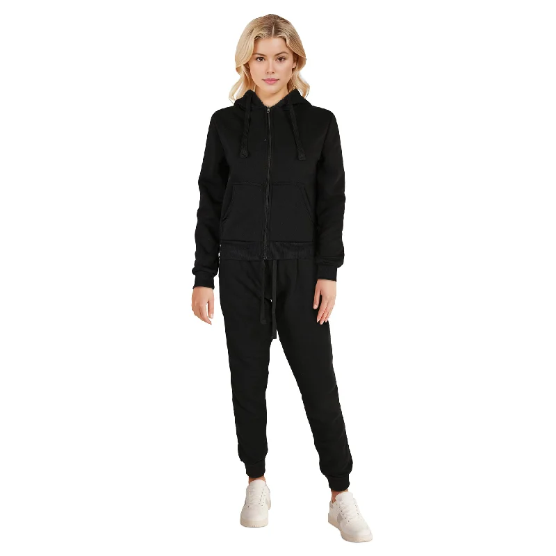 Women's Hoodie & Jogger Set Hoodie Crop Top Short Trendy