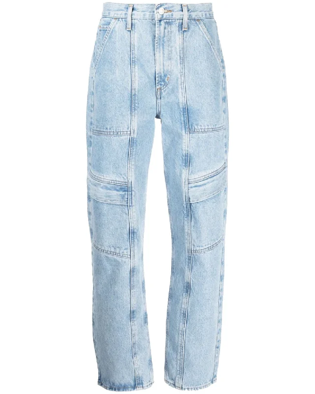 Cooper Cargo Jean in Rank Trendy Colored Denim Jeans