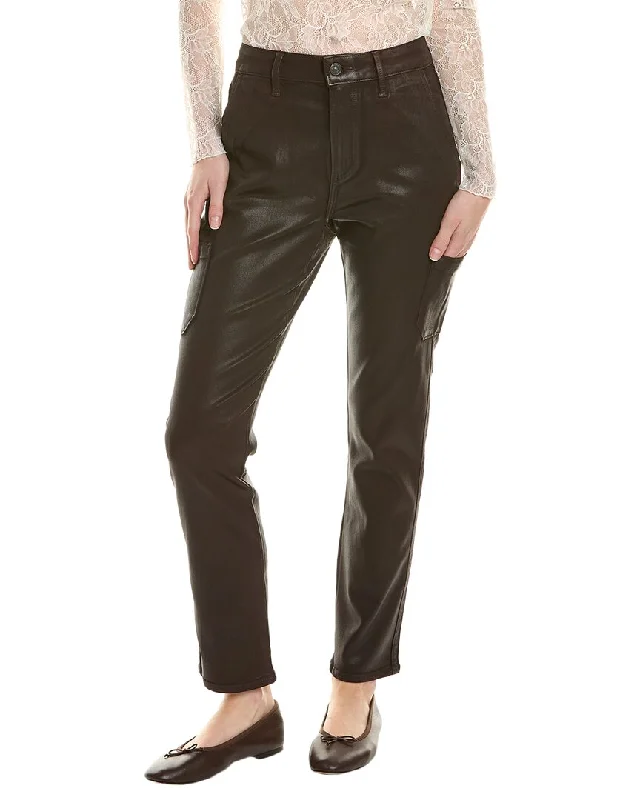 Paige Jolie Chicory Coffee Cargo Jean Trendy Vintage Denim Jeans