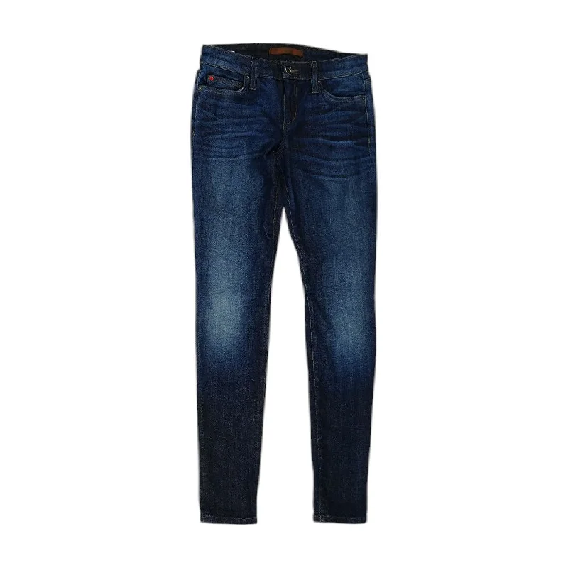 Blue Solid Jeans Trendy Low-Rise Slim Jeans