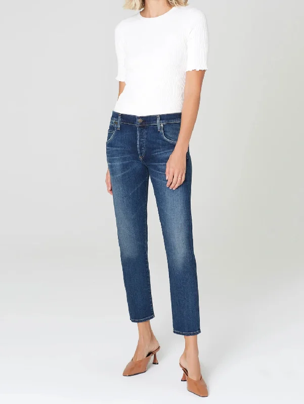 Emerson Slim Fit Boyfriend Jean - Blueridge Chic Faded Blue Jeans