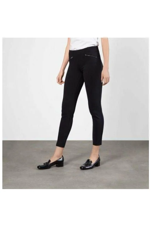 Mac Jeans Dream Ankle Luxury Pants 5207-00 | 090 Black | Clearance Final Sale Trendy Patchwork Denim Jeans