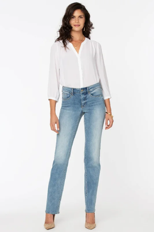 Marilyn Straight Jeans - Biscayne Cozy Wide-Legged Jeans