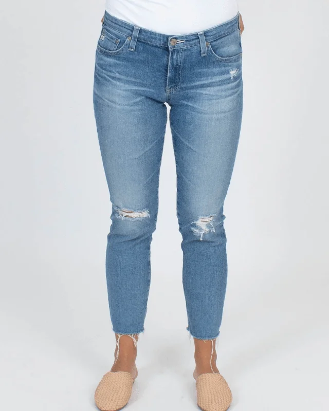 Prima Crop Jeans Casual Wide-Legged Denim Jeans