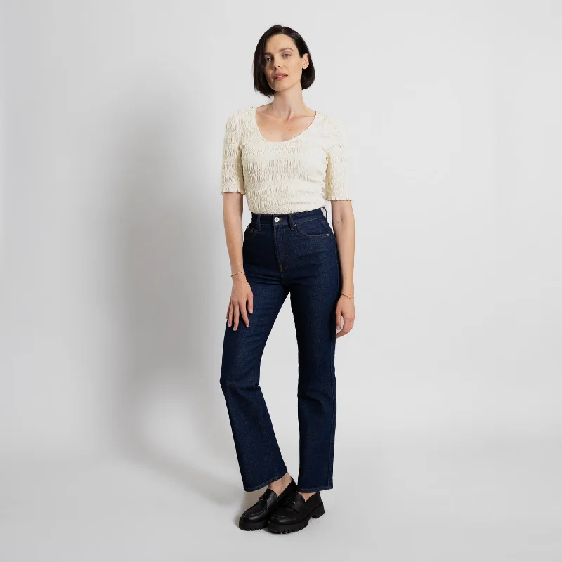 True Bootcut Jeans Trendy Layered Pocket Jeans