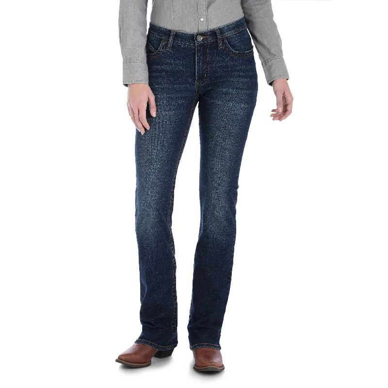 Women's Wrangler The Ultimate Riding Jean #WRW60LE Stylish Cargo Style Jeans