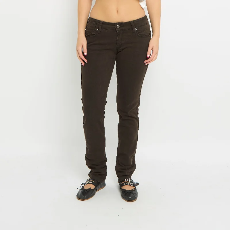 Armani Slim Fit Jeans - UK 10 Stylish Bootcut Denim Jeans