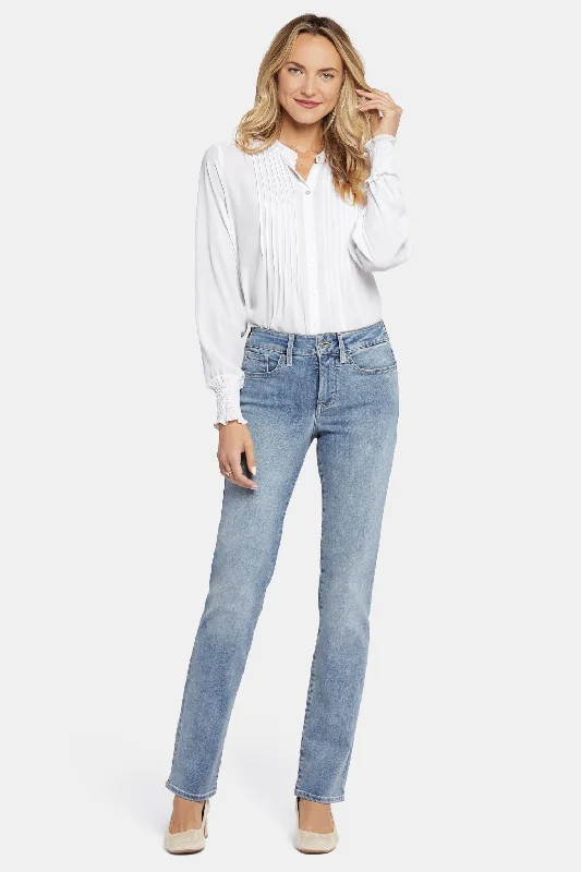 Marilyn Straight Jeans - Haley Stylish Slim Fit Denim