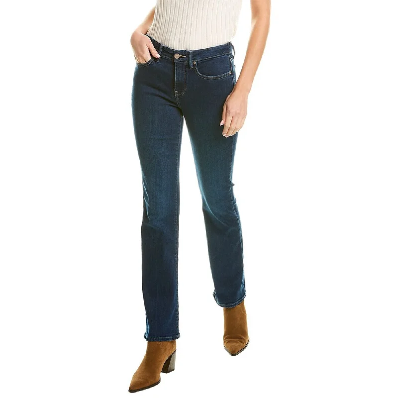 Blue Barbara Boot-Cut Jeans Trendy Flared Leg Jeans