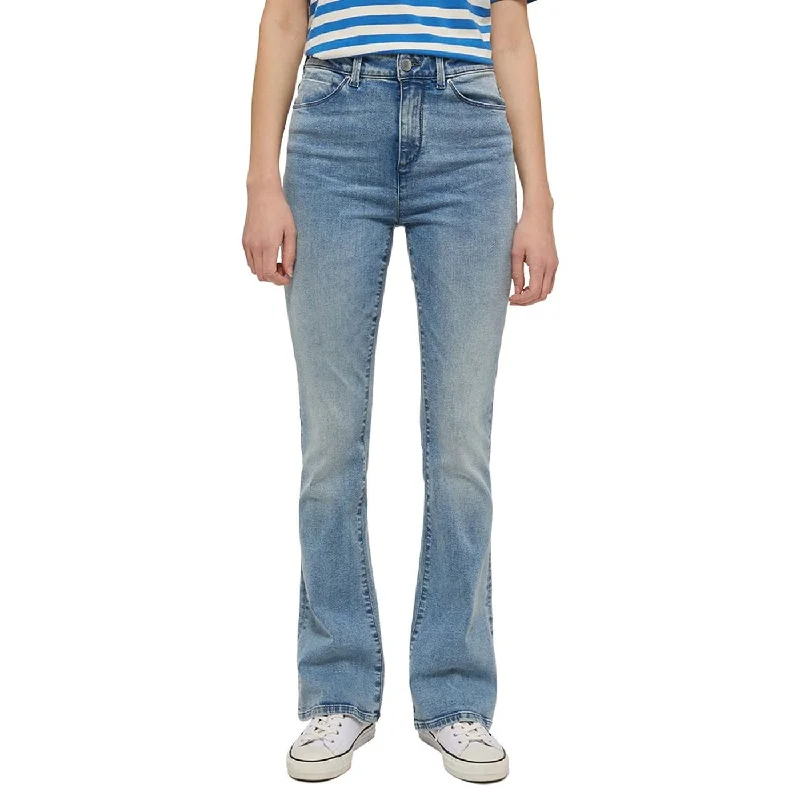 High Rise Skinny Flared Jeans Cozy Stretch High-Waist Jeans