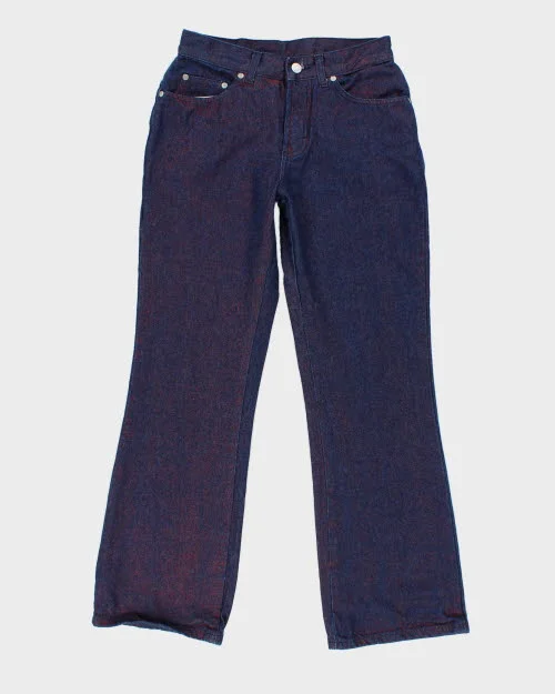 Y2k 00s No Boundaries Sparkly Jeans - W28 L29 Trendy Skinny High-Waist Jeans