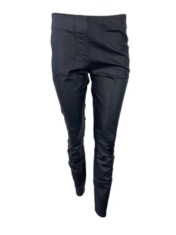 3X1 Women's Black Lowrise Straight Pants #281 NWOTT High-Waist Jogger Pants