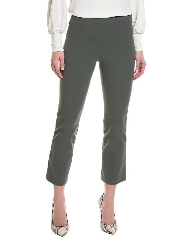 Vince High-Waist Crop Flare Pant Modern Stretch Trousers