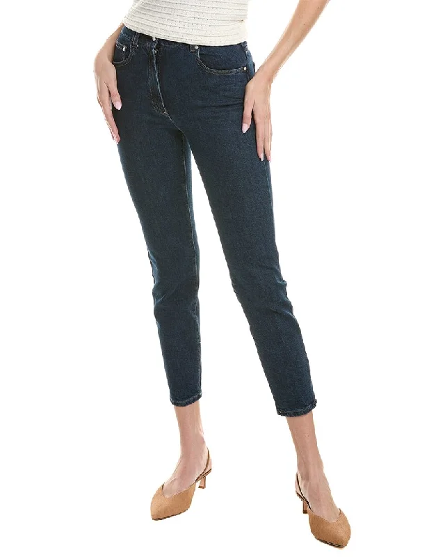 Peserico Pant Comfy Zip-Up Pants