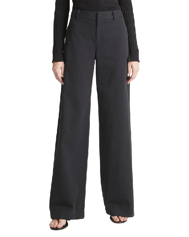 Vince Wide Leg Pant Cozy Full-Length Pants