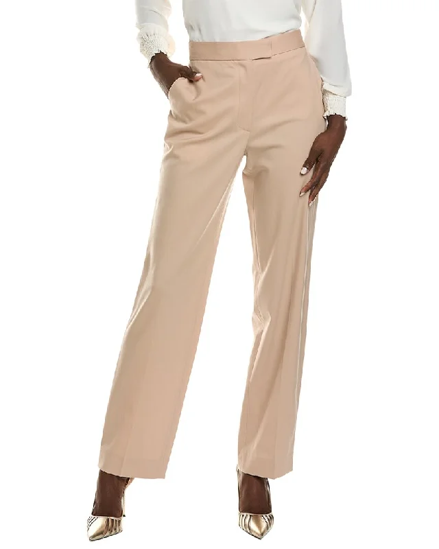 St. John Wool-Blend Pant Relaxed Casual Leggings