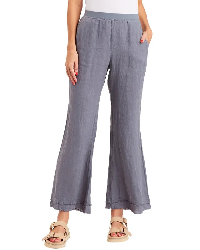 Xcvi Remi Linen Wide Leg Pant Casual Yoga Pants