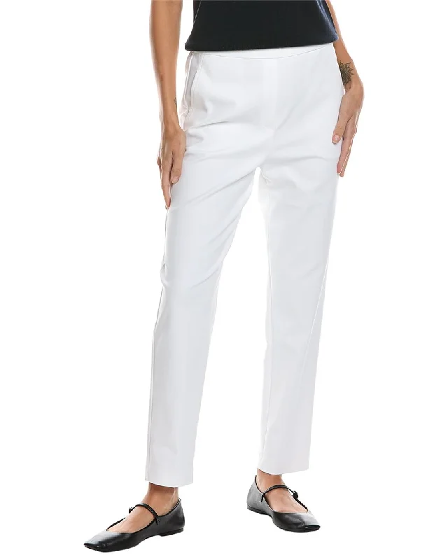 St. John Skinny Crop Pant Elegant Palazzo Trousers