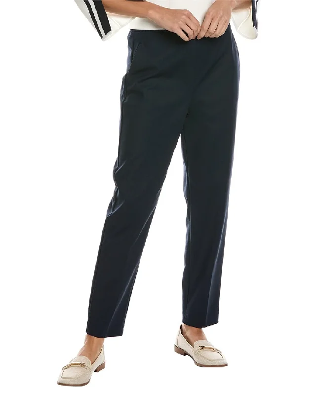 St. John Skinny Crop Pant Chic Slim Fit Pants