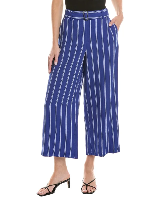 Lafayette 148 New York Rockefeller Linen Pant Formal Linen Trousers