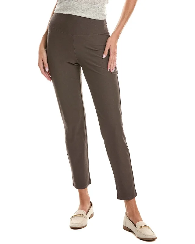 Eileen Fisher High-Waist Slim Pant Soft Sweatpants Style