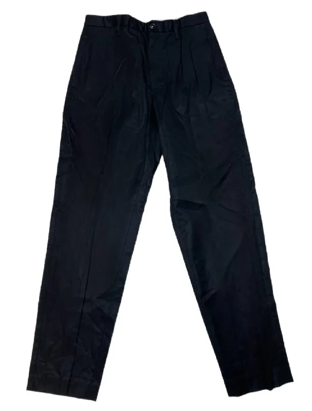 BLK DNM Women's Black High Waist Cotton Pant 1 Size 26 NWT Comfortable Fleece Pants