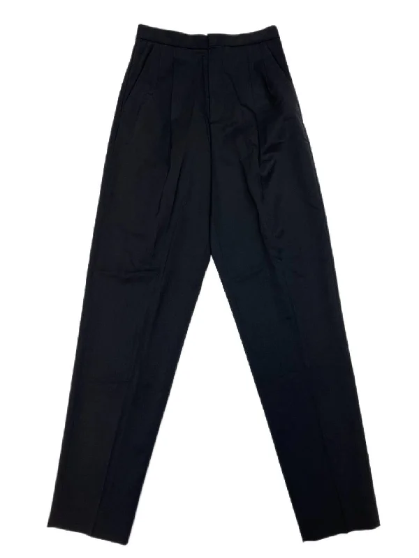 BLK DNM Women's Black High Waist Pleated Pant 2 Size US 4 NWT High-Waist Jogger Pants