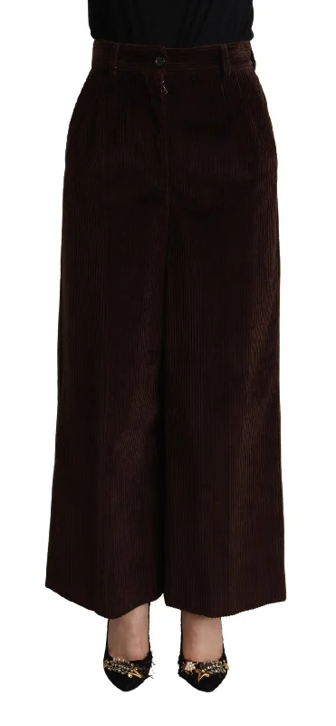 Elegant High-waisted Wide Leg Pants Comfortable Denim Leggings