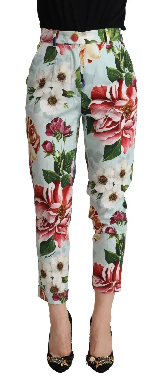 Elevate Your Chic With Floral Tapered Pants Trendy Palazzo Pants