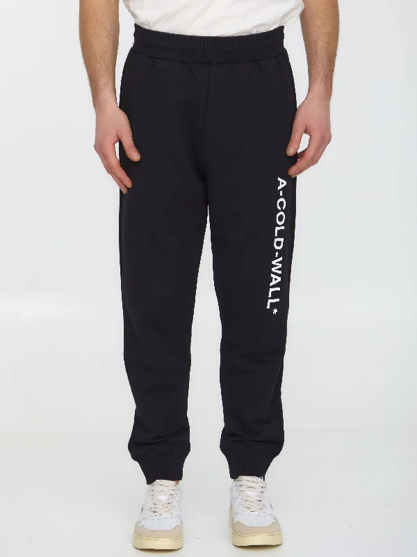 Essential Logo Track Pants Trendy Velvet Pants