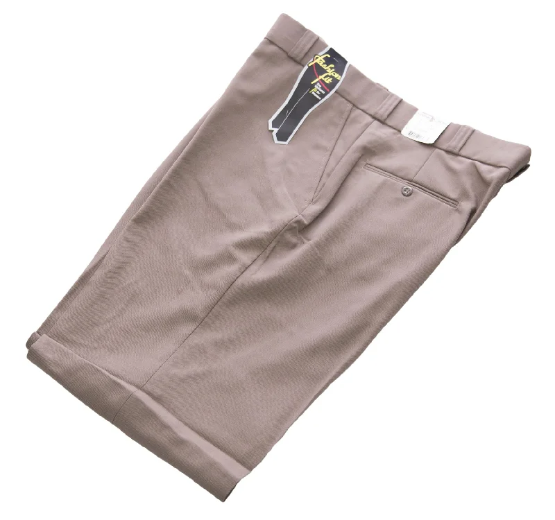 FLYING CROSS Women's Tan UNHEMMED Fashion Fit Uniform Pants #42293 NEW Comfy Cargo Trousers