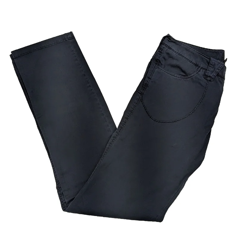 GANT Women's Marine Lycra Twill Pants 414614 Size 8 Long NWT Cozy Jogger Leggings