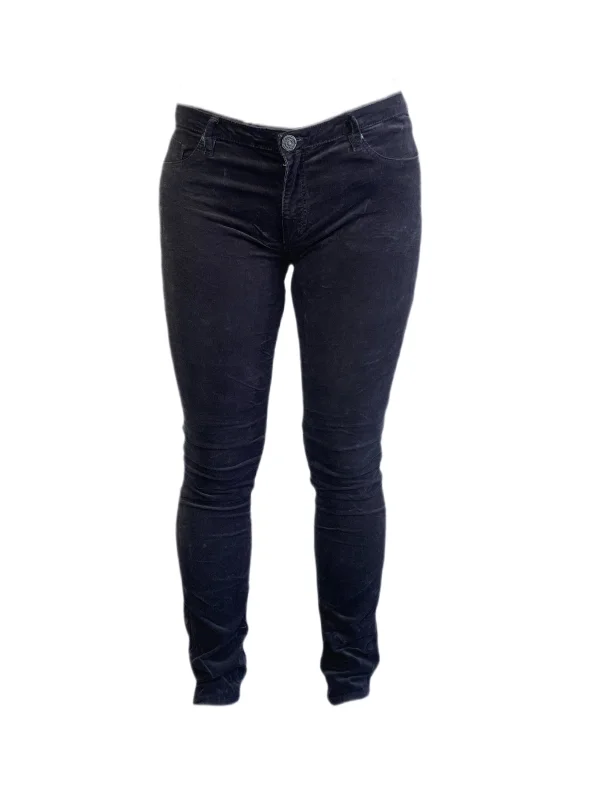 Maison Scotch Women's Black Soft Low Rise Pants #792 NWT Classic Stretch Pants