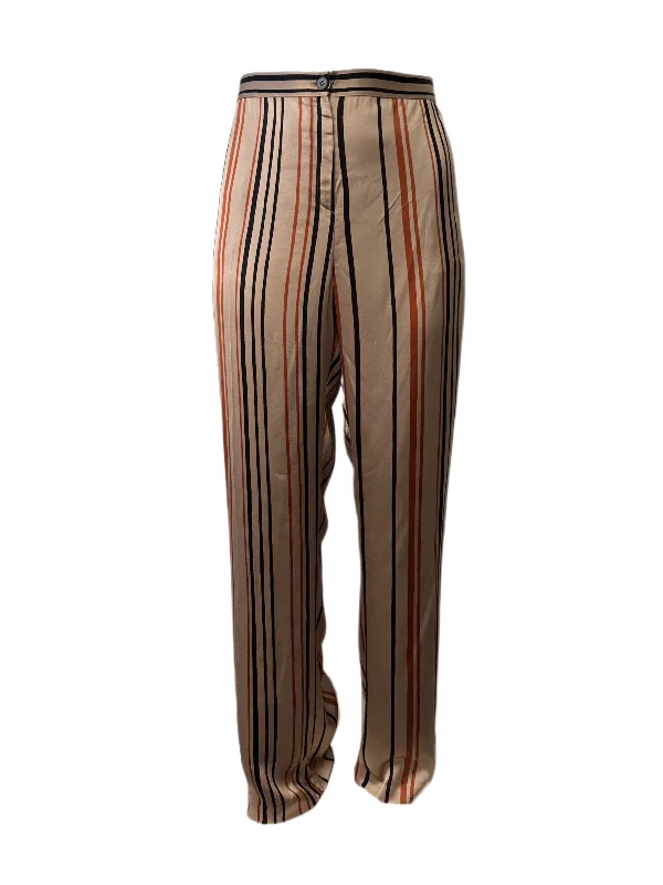 Marina Rinaldi Women's Cammel Remare Straight Leg Pants NWT Soft Stretch Pants