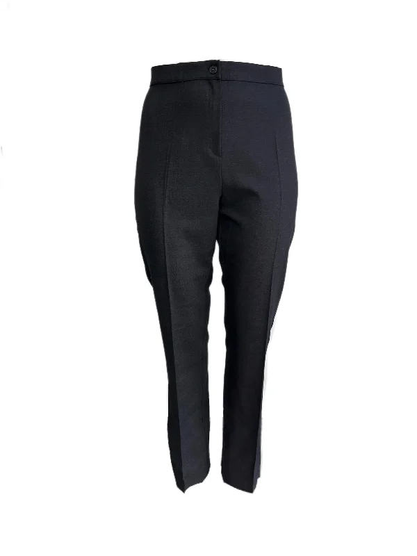 Marina Rinaldi Women's Grey Regista Straight Leg Pants Size 20W/29 NWT Classic Straight-Leg Pants