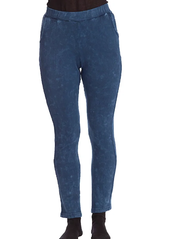 Pocket Pant In Denim Comfortable Wide-Leg Pants