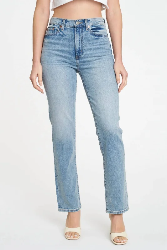Smarty Pants High Rise Slim Straight In Wink Classic Cropped Pants