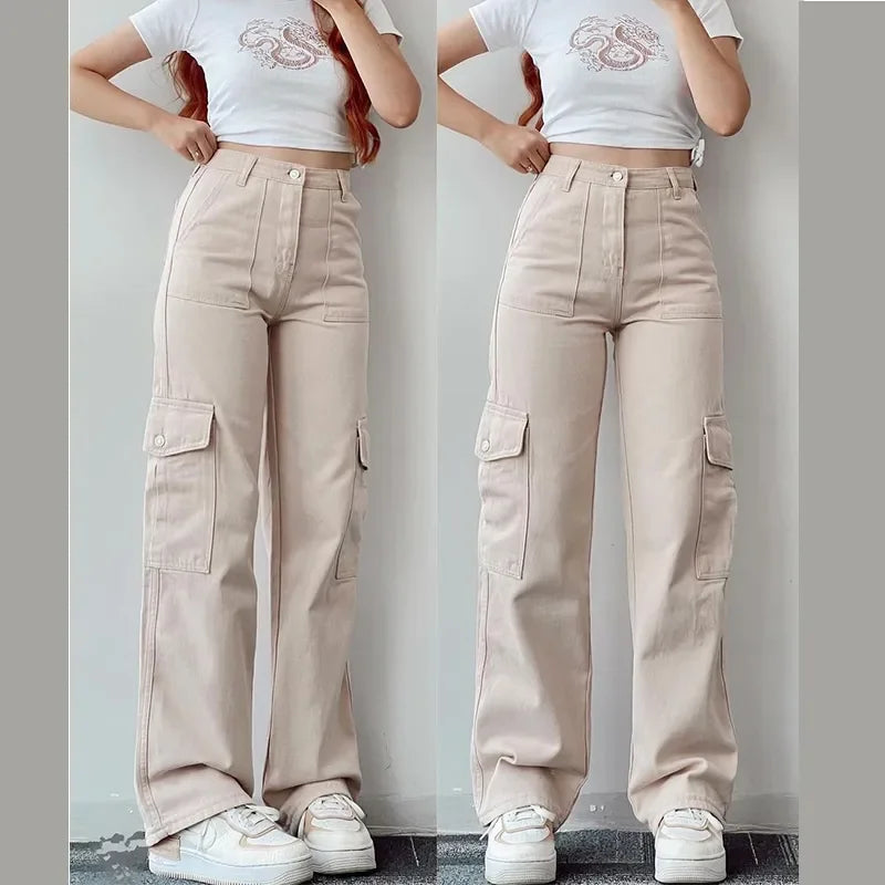 Pant Sets Traf Official Store Mid Solid Office Lady Blended Polyester Pants Modern Stretch Trousers