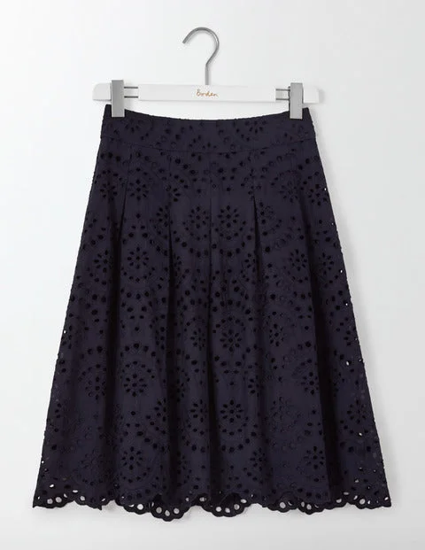 Isadora Broderie Skirt a-line skirt cut
