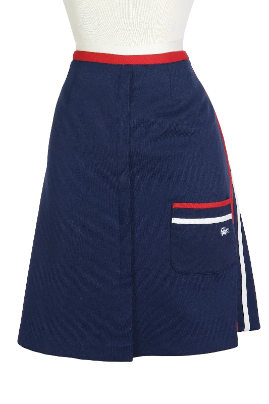 70s Kaymaker Blue/Rd/Wht Athletic Skort                  w31 seamless skirt comfort
