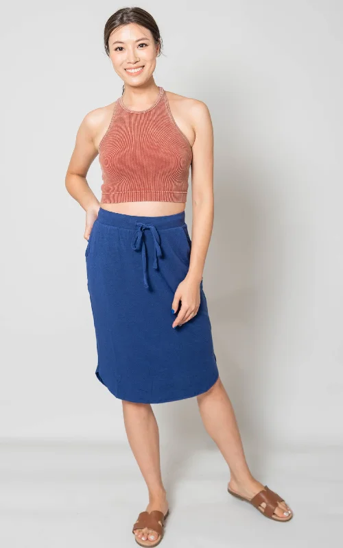 Better Than Banana Bread Midi Skirt - Final Sale* mini skirt trendy