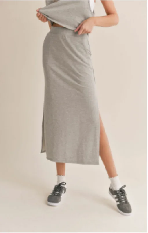 Break a Sweat Maxi Skirt chiffon skirt delicate