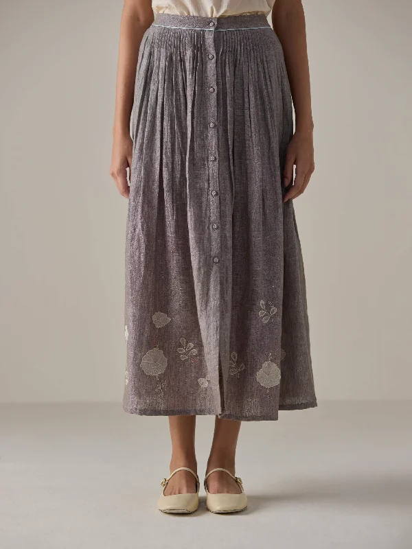 Clay Story Skirt corduroy skirt durable