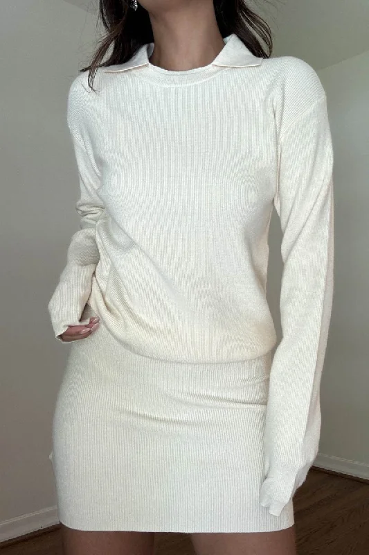 ELLIE SWEATER SKIRT SET mini skirt trendy