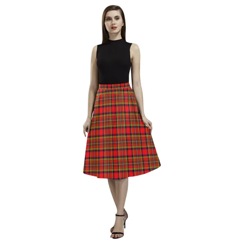 Hepburn Tartan Aoede Crepe Skirt cashmere skirt plush