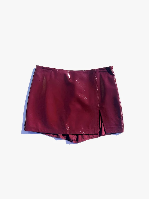 Moon Skort - Cherry Cola seamless skirt comfort