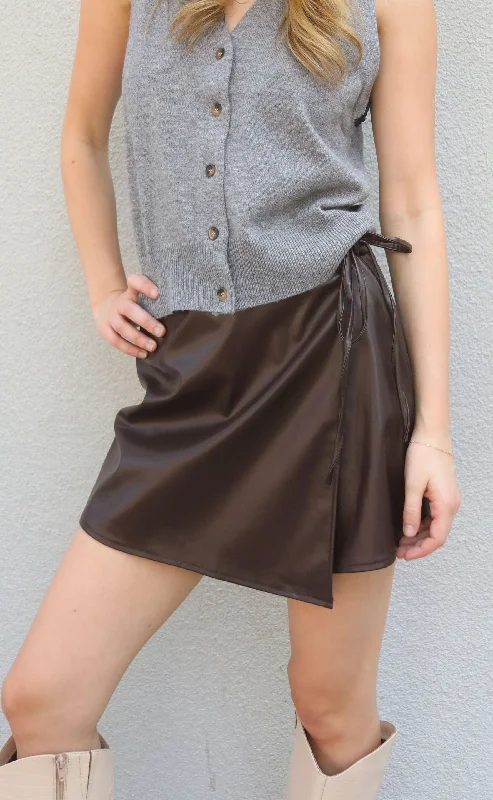 serving skort denim skirt stylish