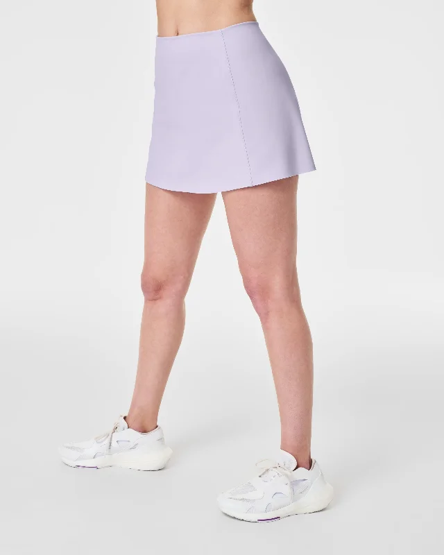 Spanx The Get Moving Core Control Luxe Skort - Violet Air corduroy skirt durable